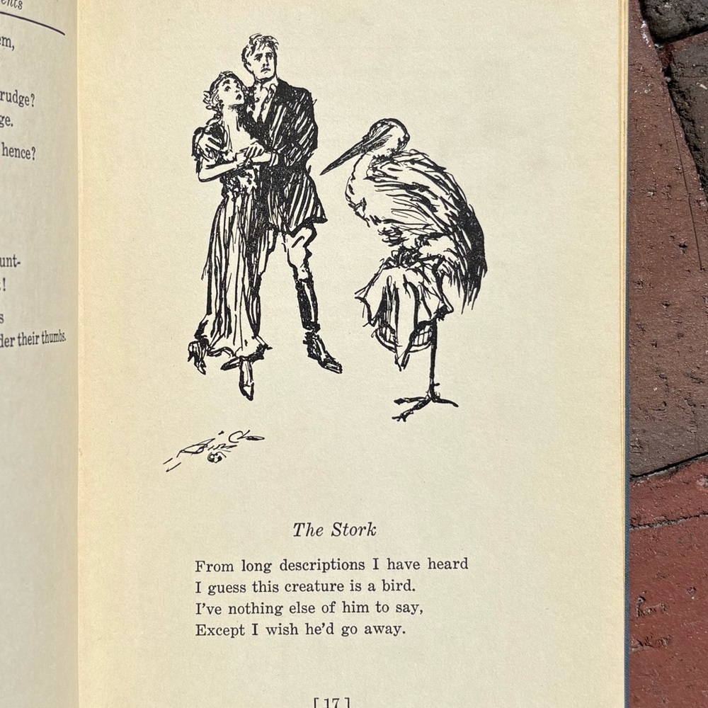 1936 Ogden Nash The Bad Parents’ Garden of Verse Parenting Humor Babies Stork - Picture 3 of 16